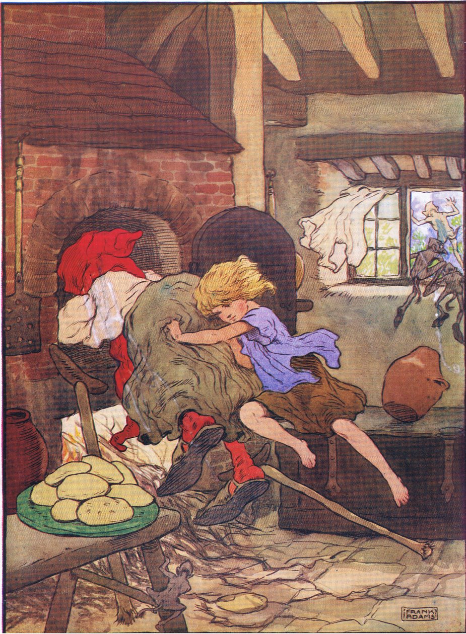 Gretel quickly pushed her in the oven by Frank Adams