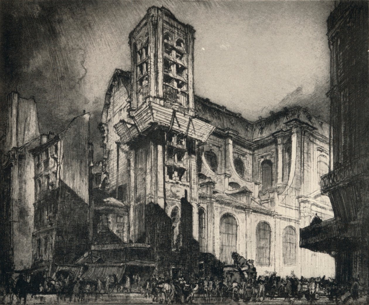 Church of St Nicholas-du-Chardonnet by Frank Brangwyn