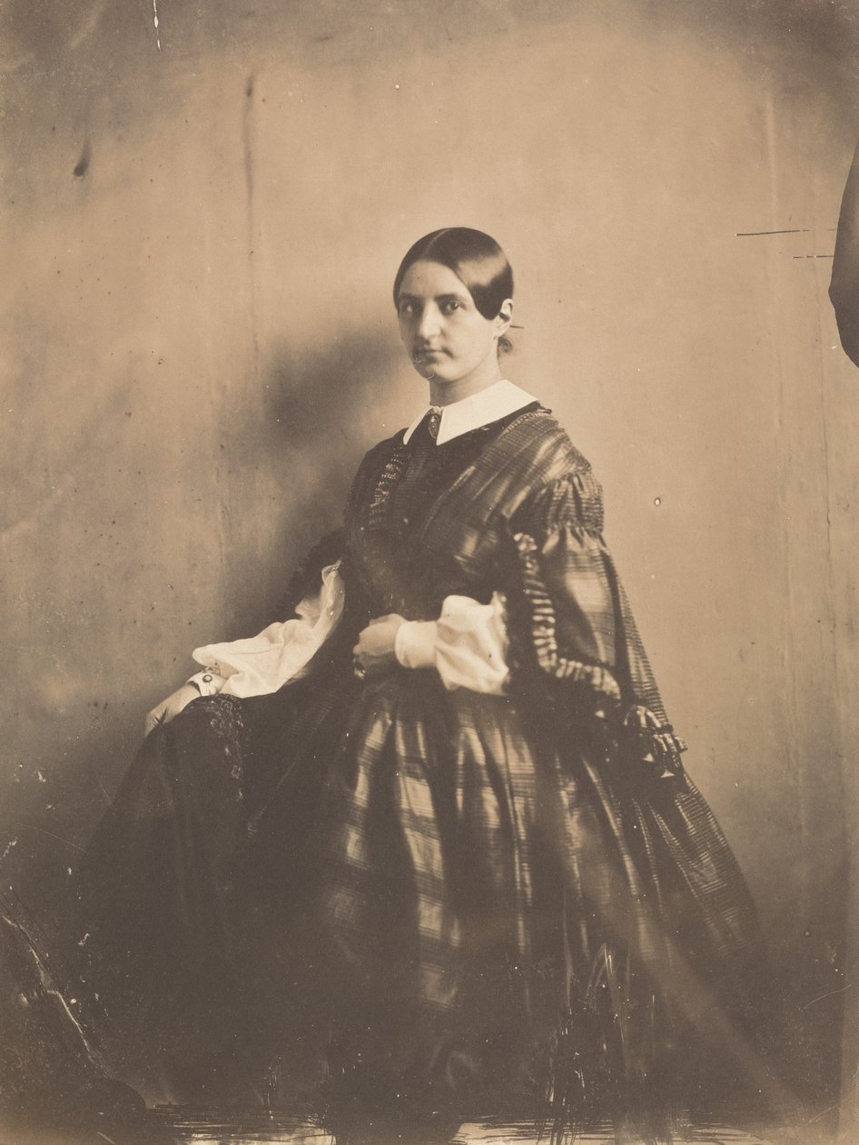 Portrait of a Woman, c. 1850 by Frank Chauvassaigne