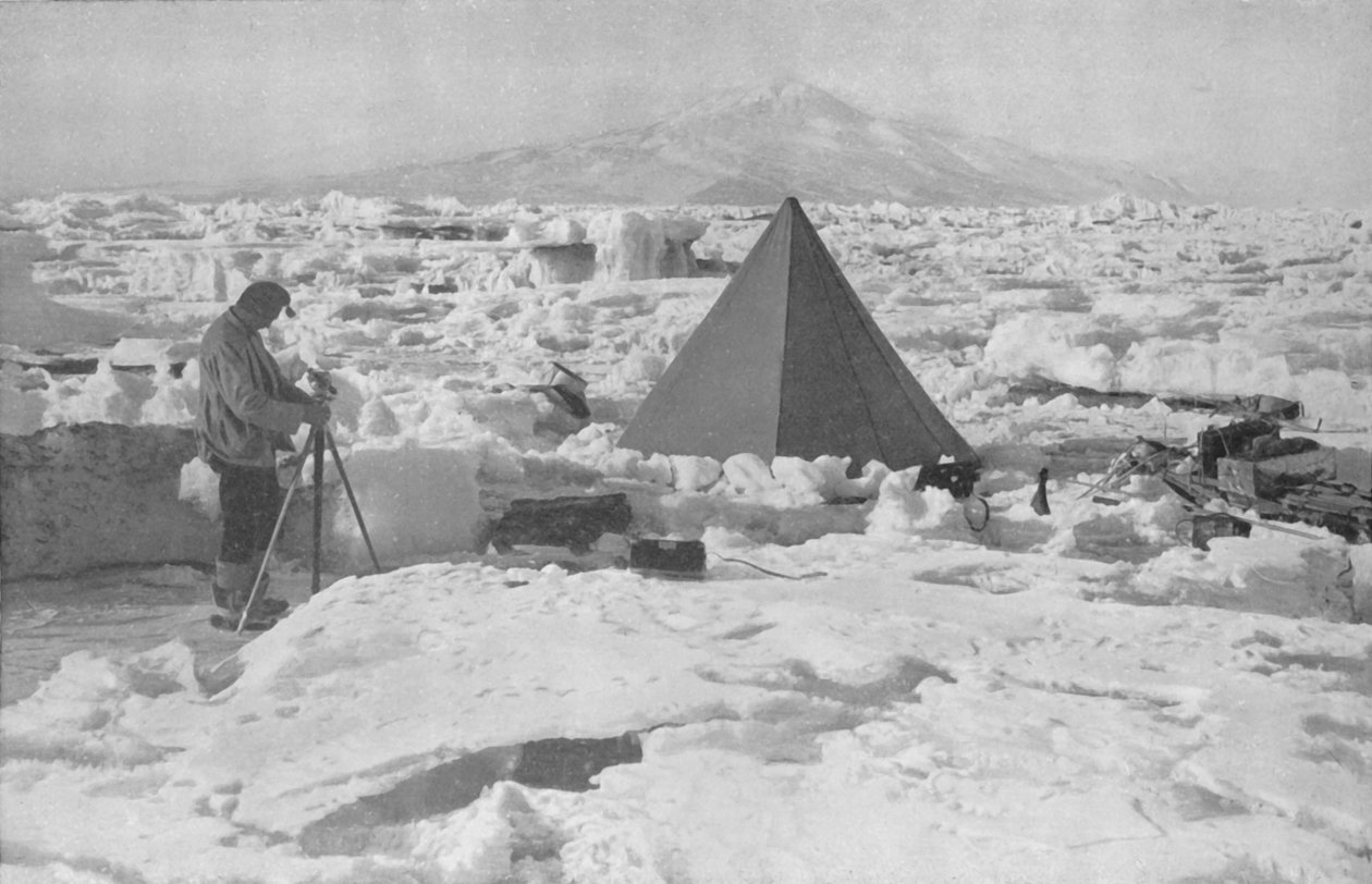 The Lower Koettlitz Glacier, 1911, 1913 by Frank Debenham