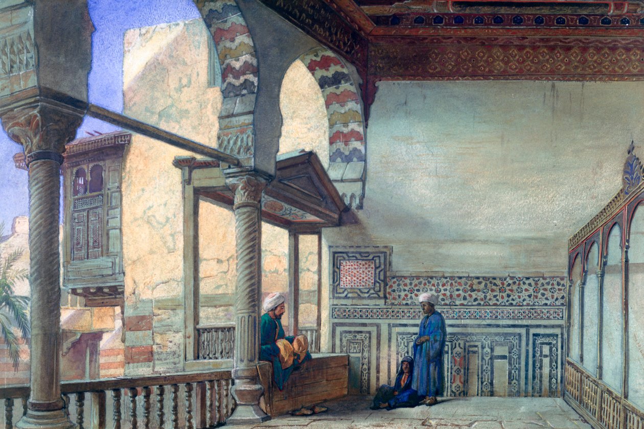 Loggia, Summer Reception, Memlook Radnau Bey