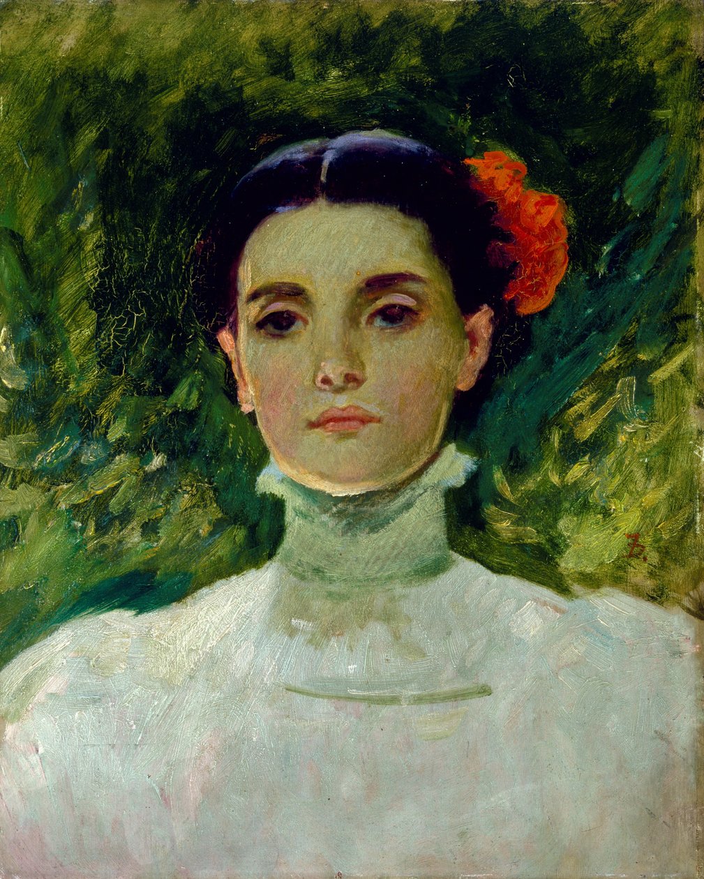 Portrait of Maggie Wilson by Frank Duveneck