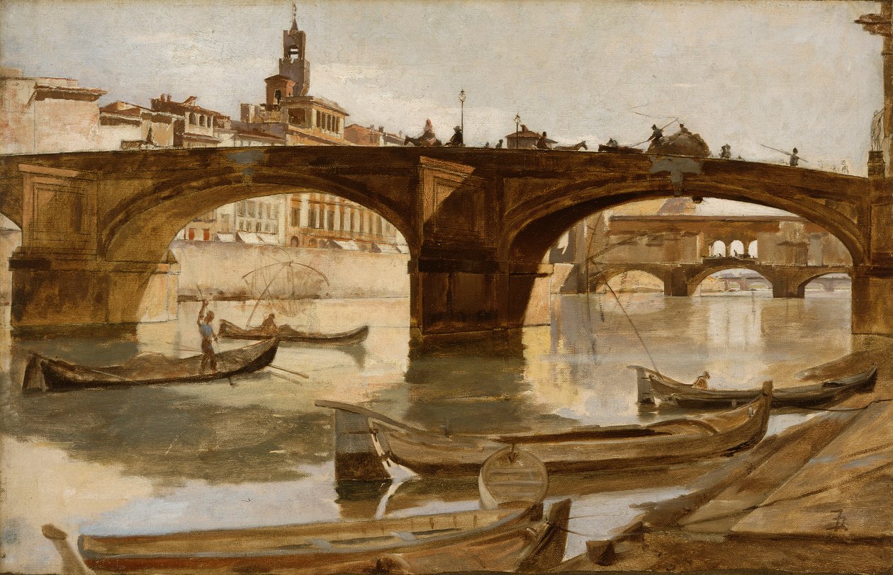 The Bridges: Florence by Frank Duveneck