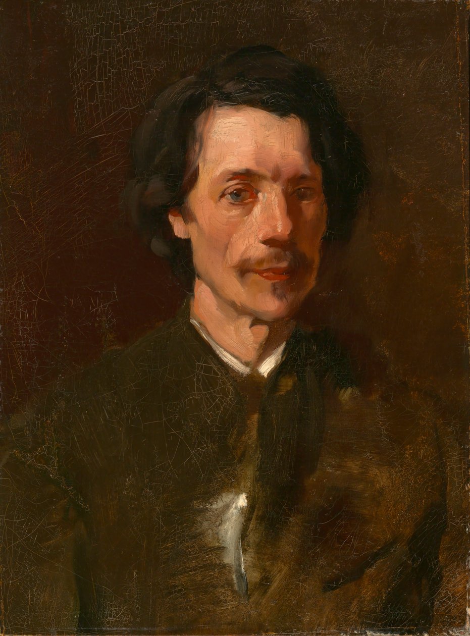 Walter Shirlaw, ca. 1873 by Frank Duveneck