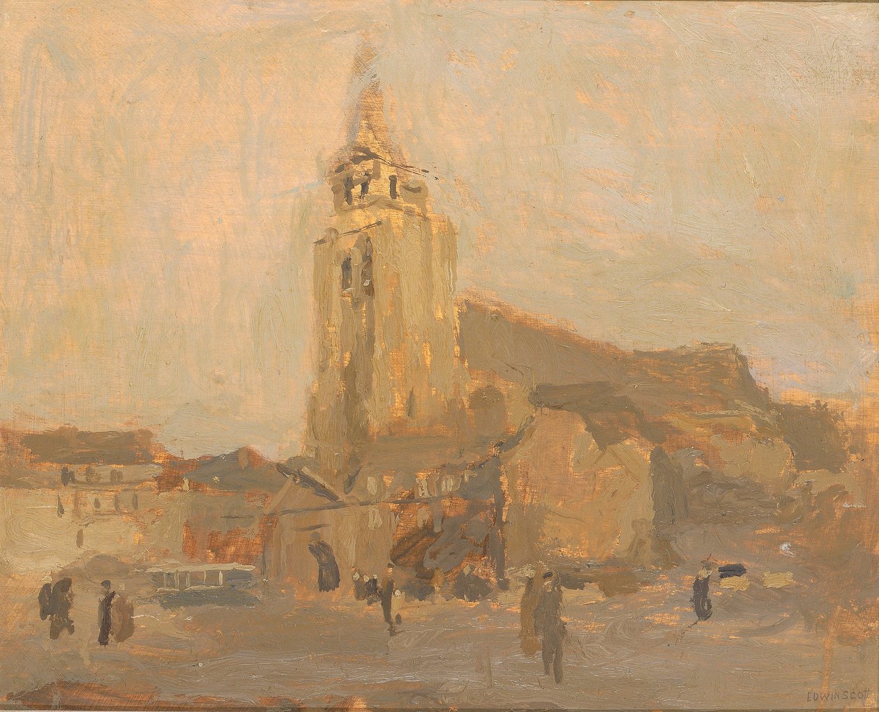 Saint Merry Church by Frank Edwin Scott