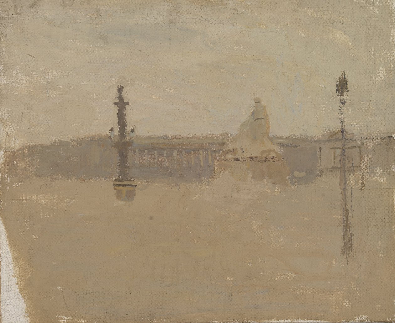 Place de la Concorde no. V, n.d. by Frank Edwin Scott