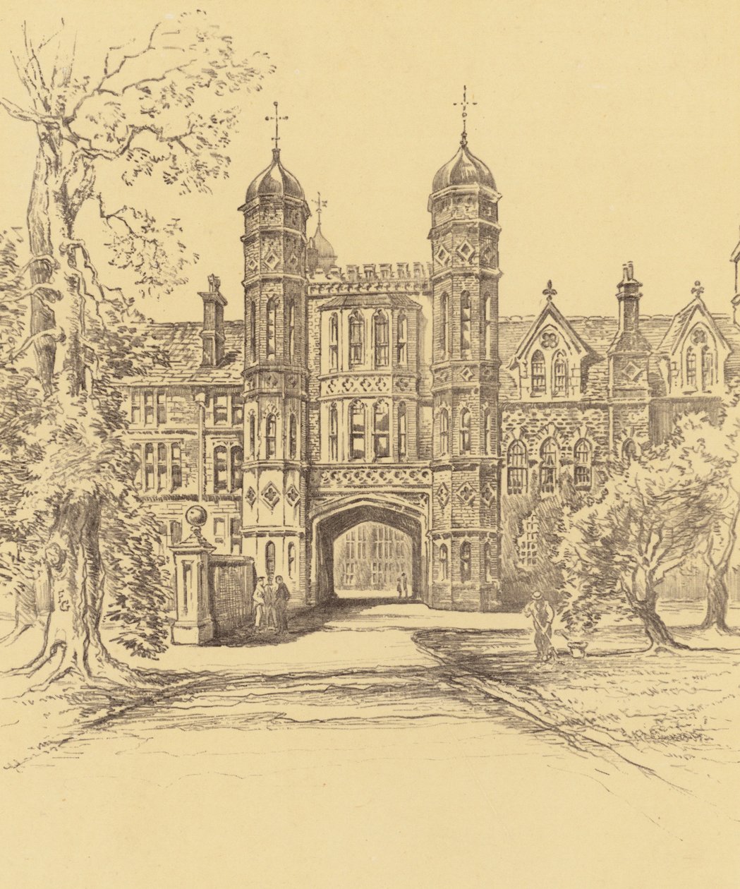 Rossall School by Frank Greenwood