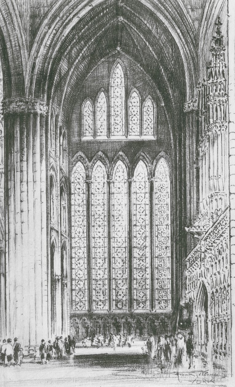The Five Sisters Window, York Minster by Frank Greenwood