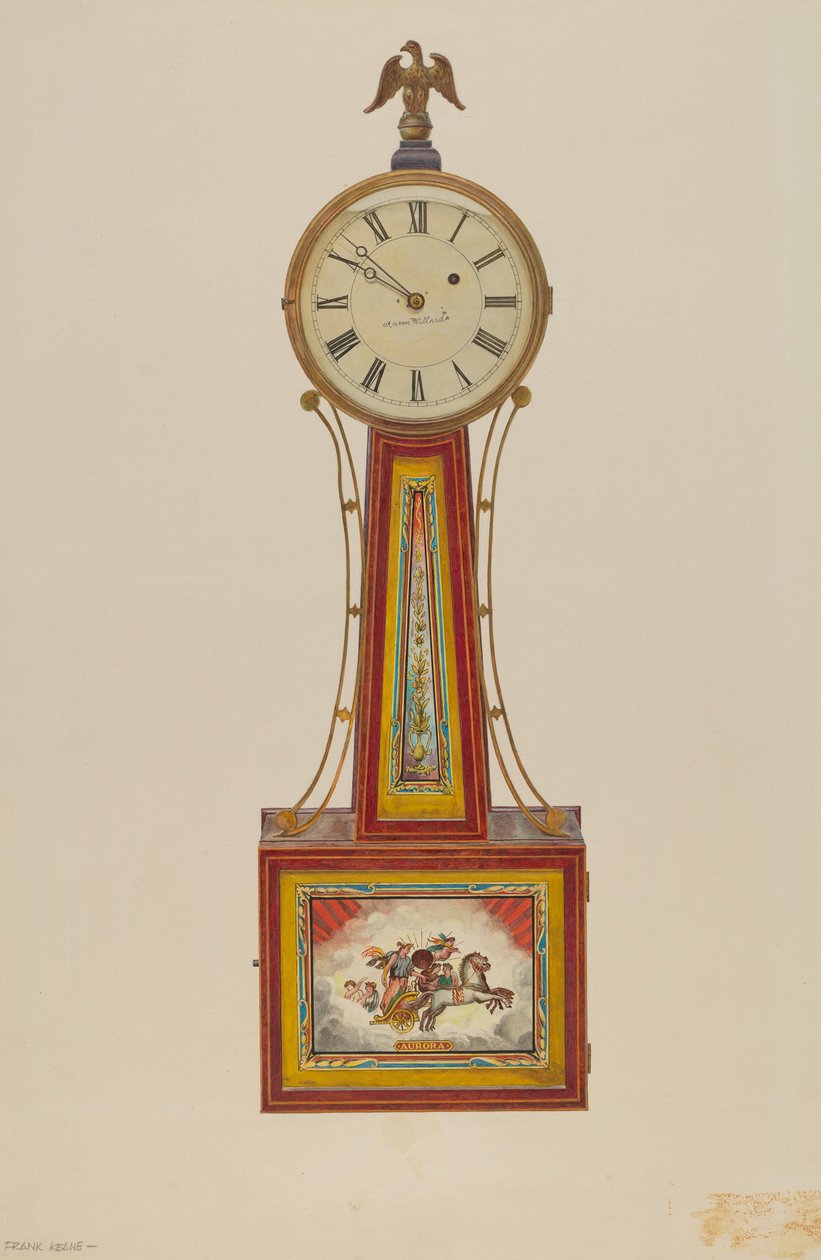 Banjo Clock, c.1939 by Frank M. Keane