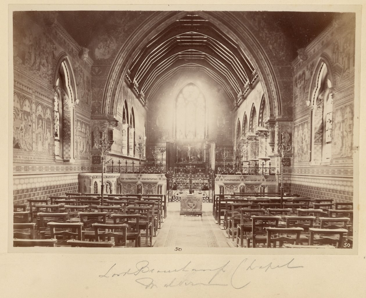 Interior of a Church by Frank Meadow Sutcliffe