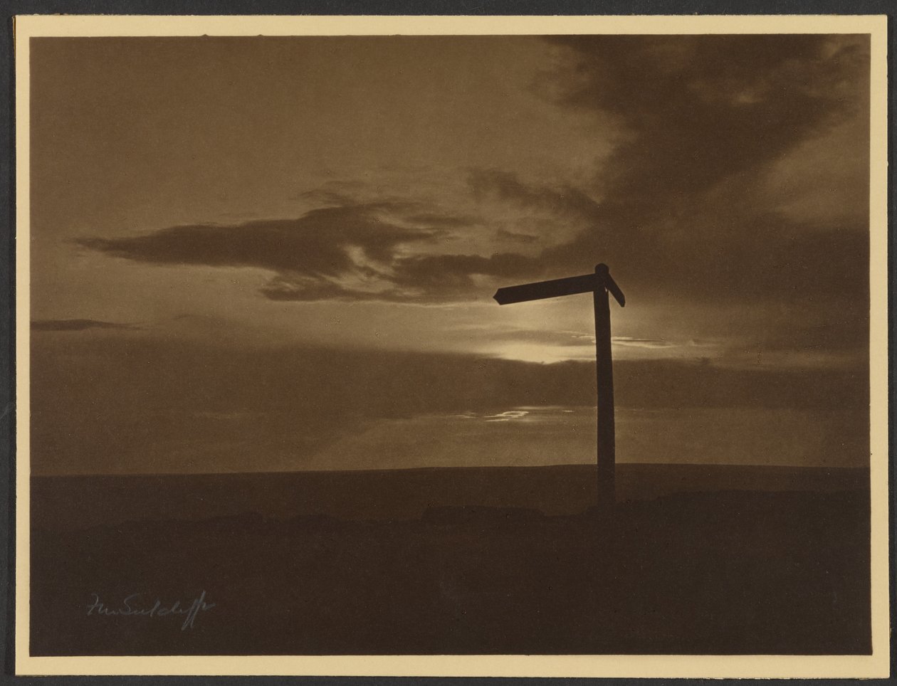 Quo Vadis by Frank Meadow Sutcliffe