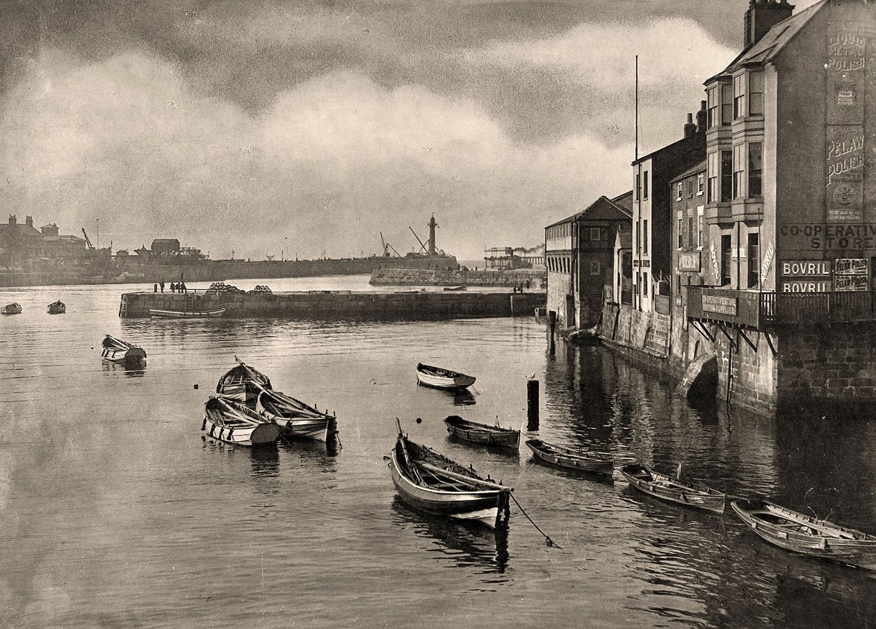 View of the Harbour, Whitby, North Yorkshire, c1889 by Frank Meadow Sutcliffe