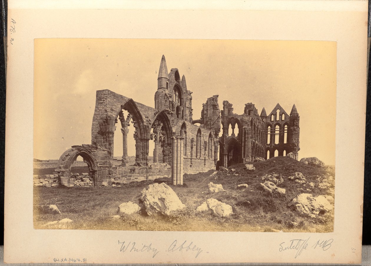 Whitby Abbey by Frank Meadow Sutcliffe