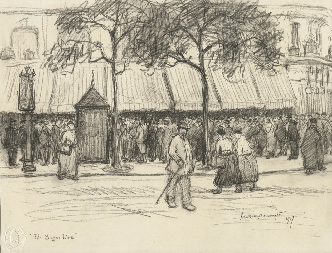 The Sugar Line, 1917 by Frank Milton Armington