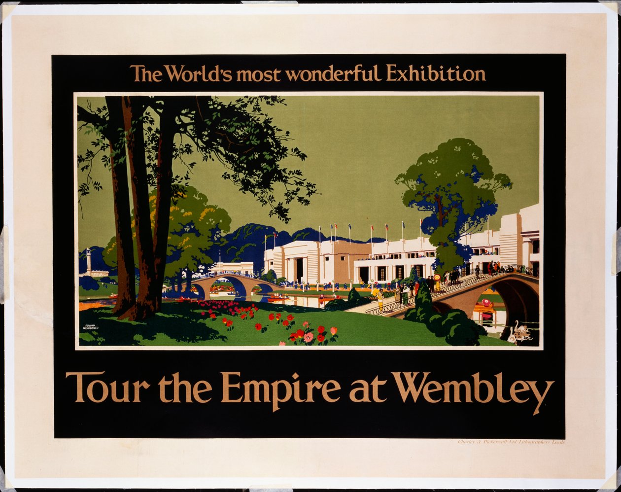 Tour the Empire at Wembley by Frank Newbould