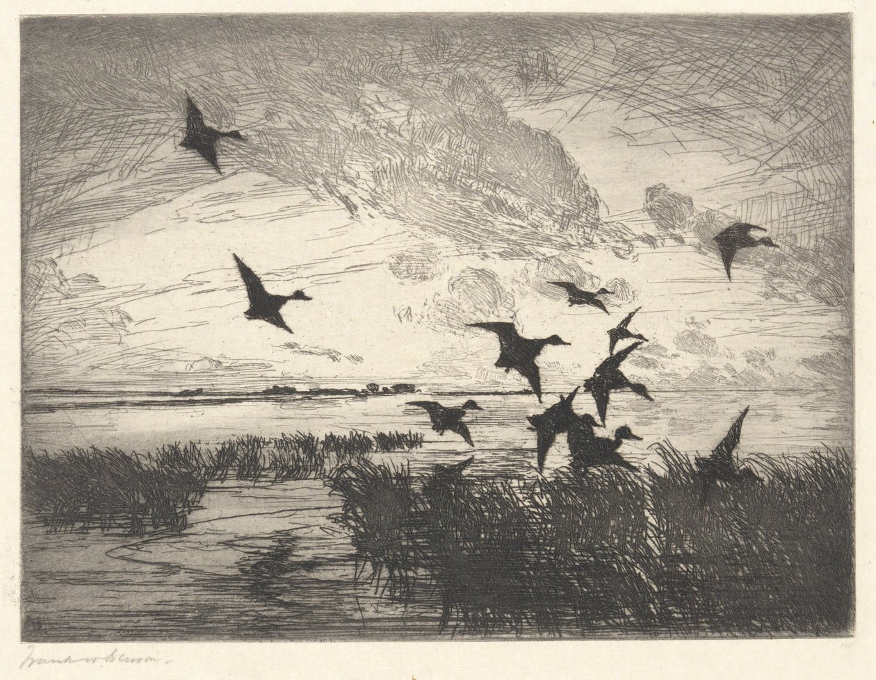 After Sunset by Frank Weston Benson