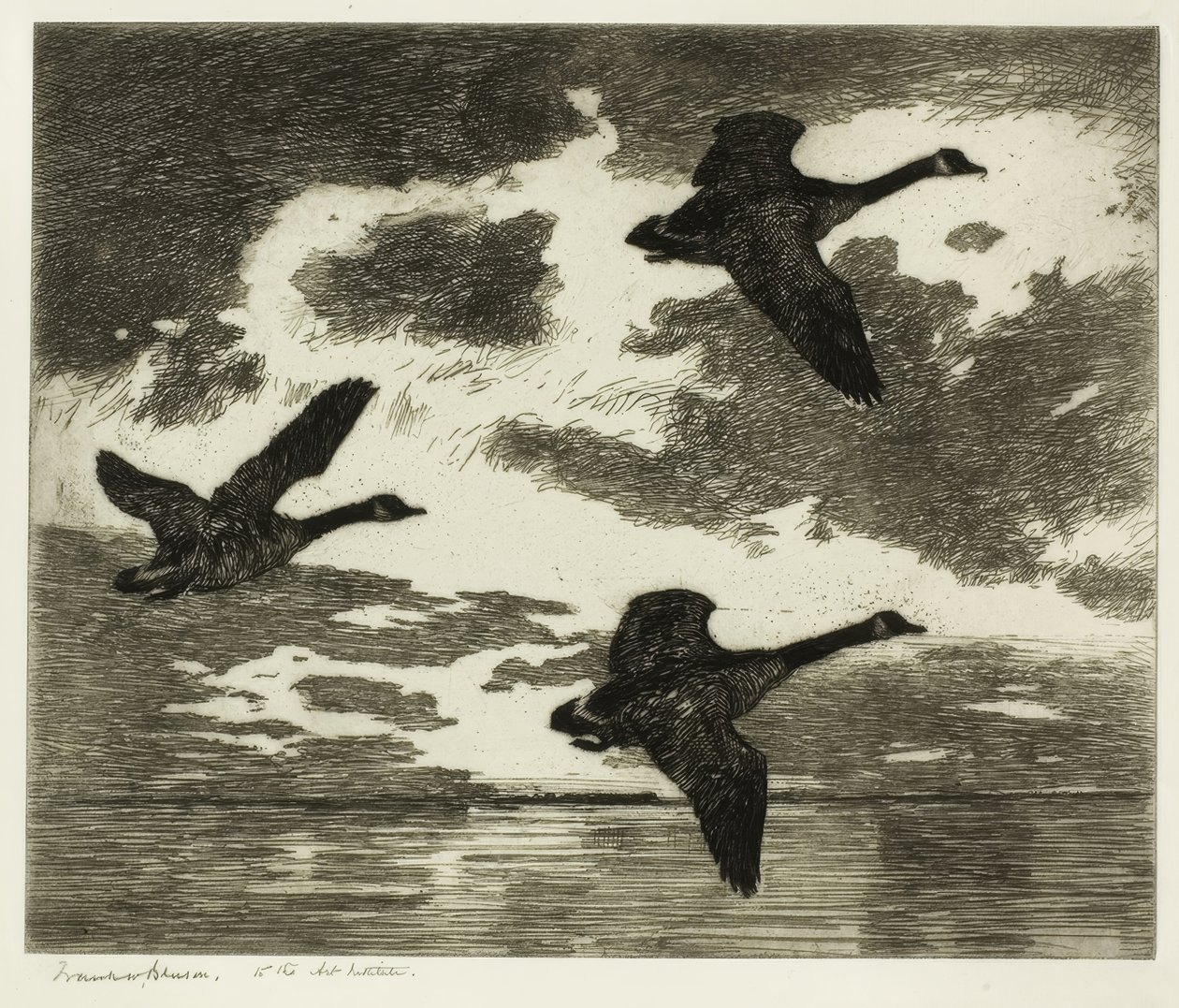Cloudy Morning by Frank Weston Benson