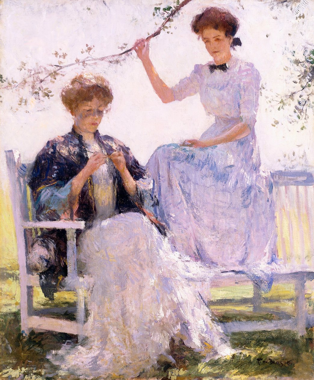 Sunshine and Shadow by Frank Weston Benson
