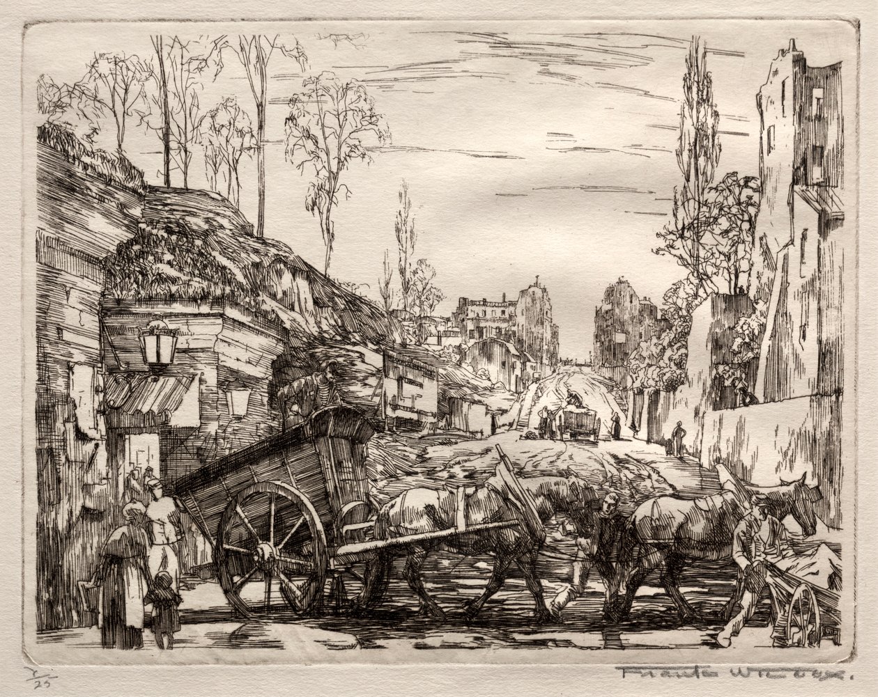 Paris Gate by Frank Wilcox
