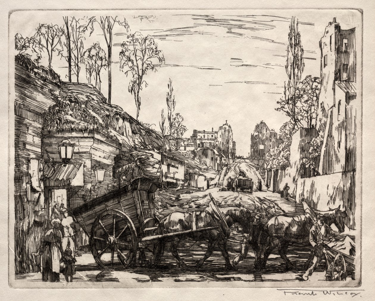 Paris Gate by Frank Wilcox