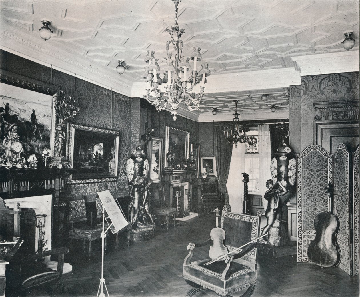 The Music-Room, Captain Harvey