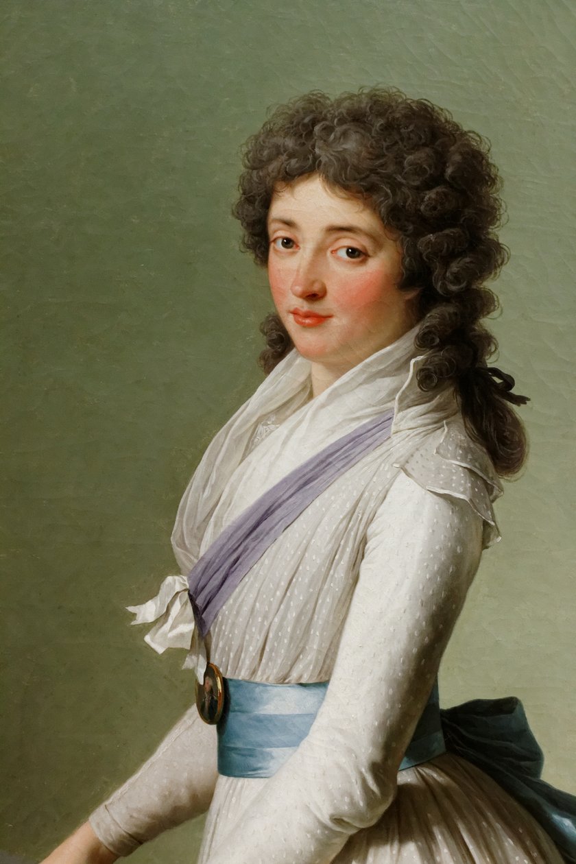 Portrait of the Baroness de Chalvet-Souville, née Marie de Broutin by François André Vincent