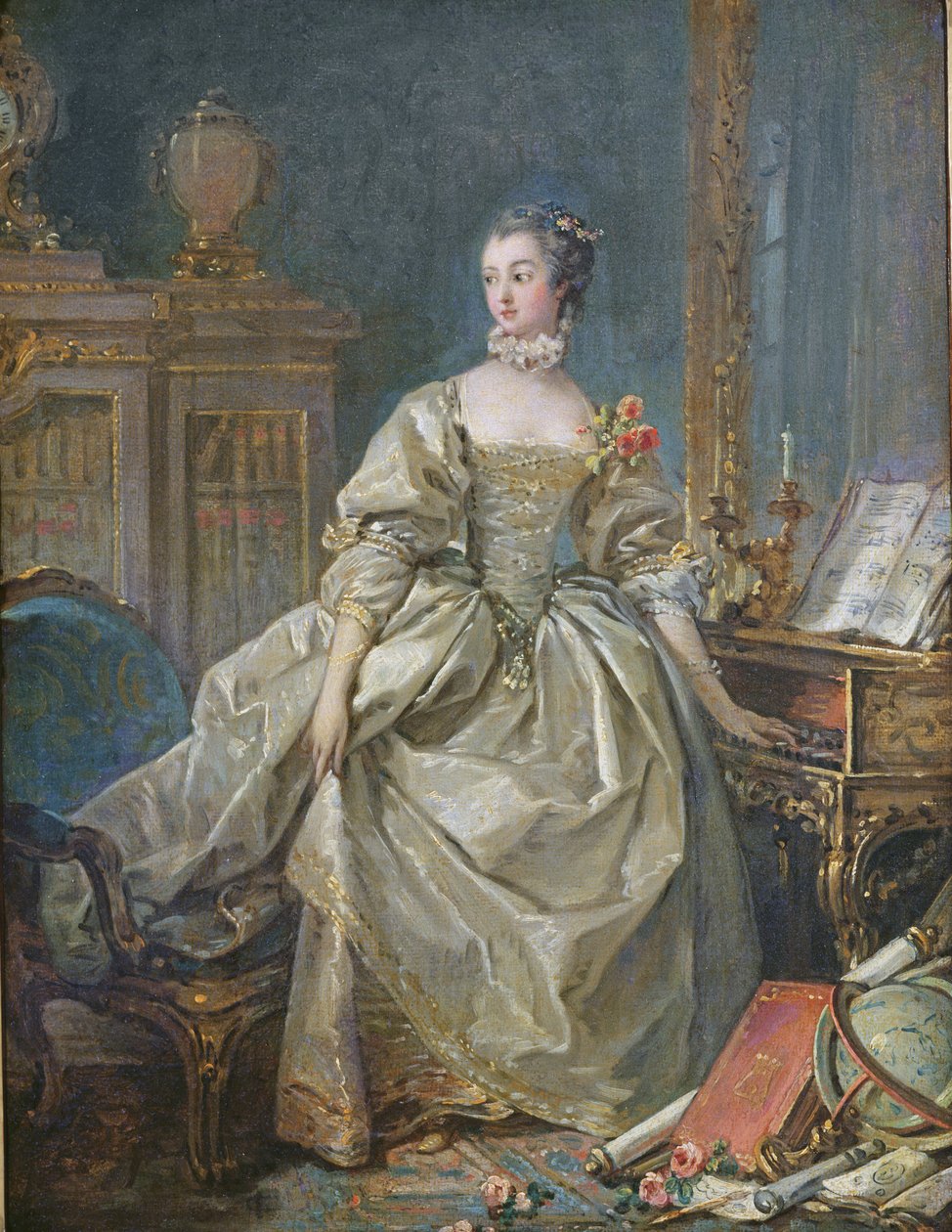 Madame de Pompadour by François Boucher