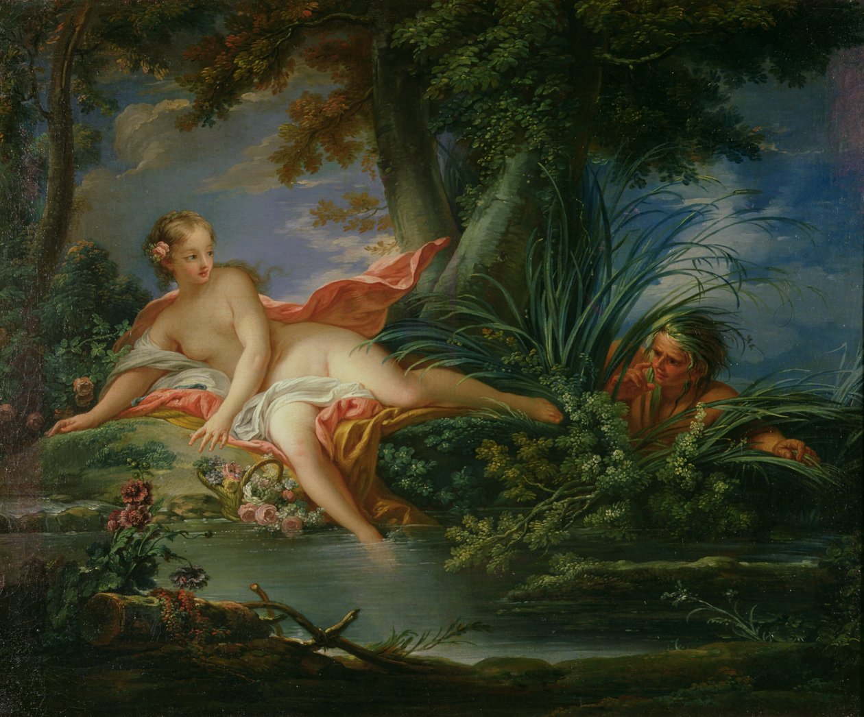 The Bather Surprised by François Boucher