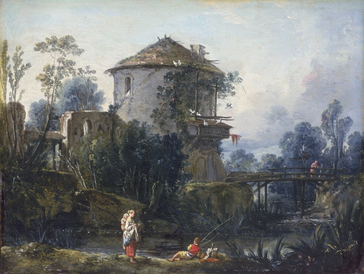 The Old Dovecote by François Boucher