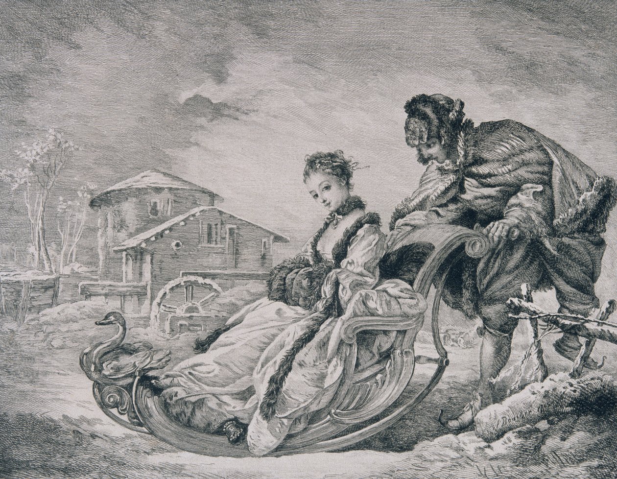Winter Amusement by François Boucher