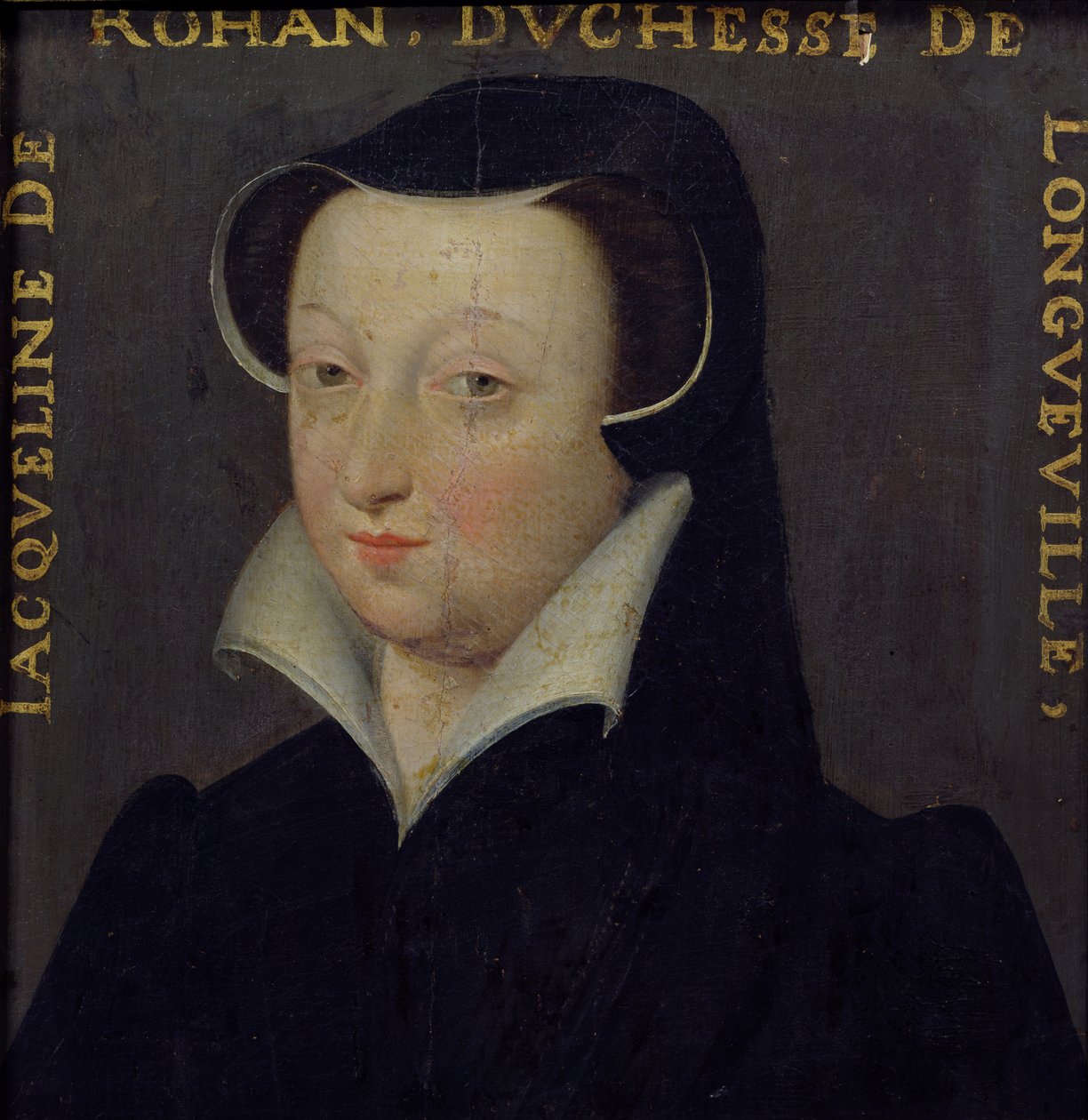 Jacqueline de Rohan, Duchesse de Longueville by François Clouet