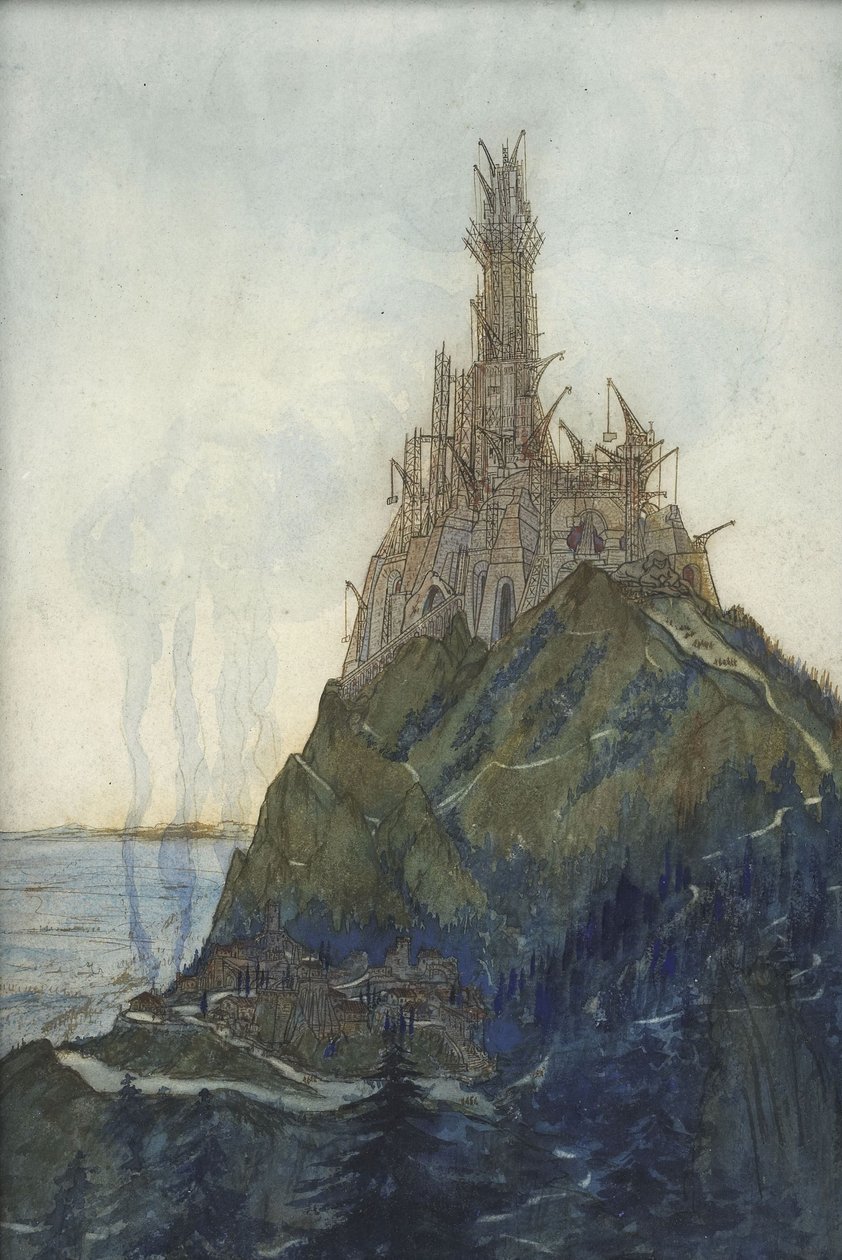 Temple of Thought, Dedicated to Beethoven, Under Construction by François Garas