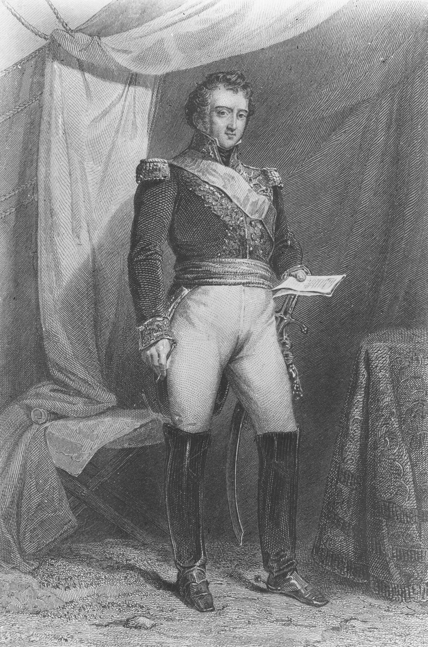 Louis-Auguste-Victor, Count de Ghaisnes de Bourmont by François Pigeot