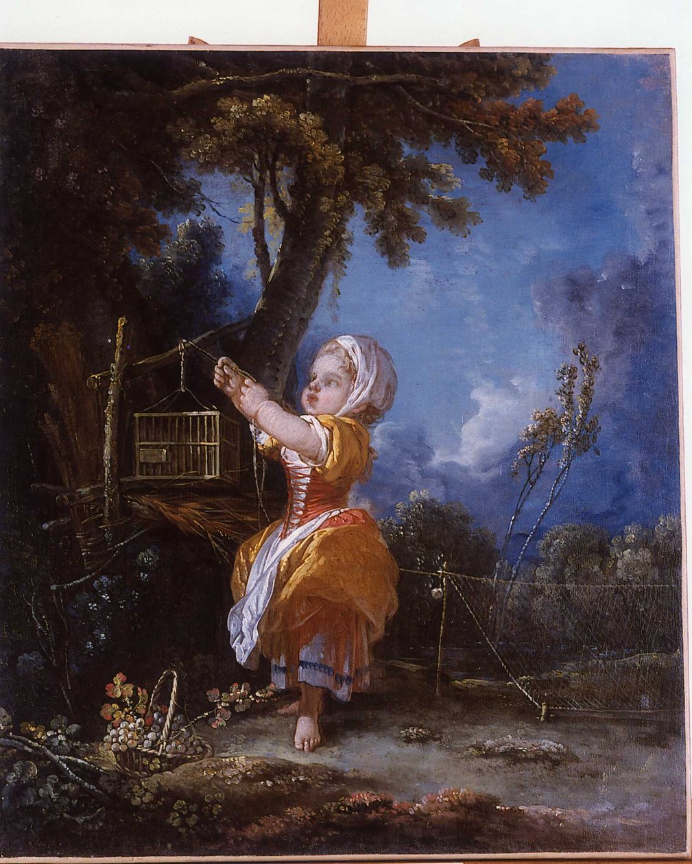 The Little Birdcatcher by François Boucher