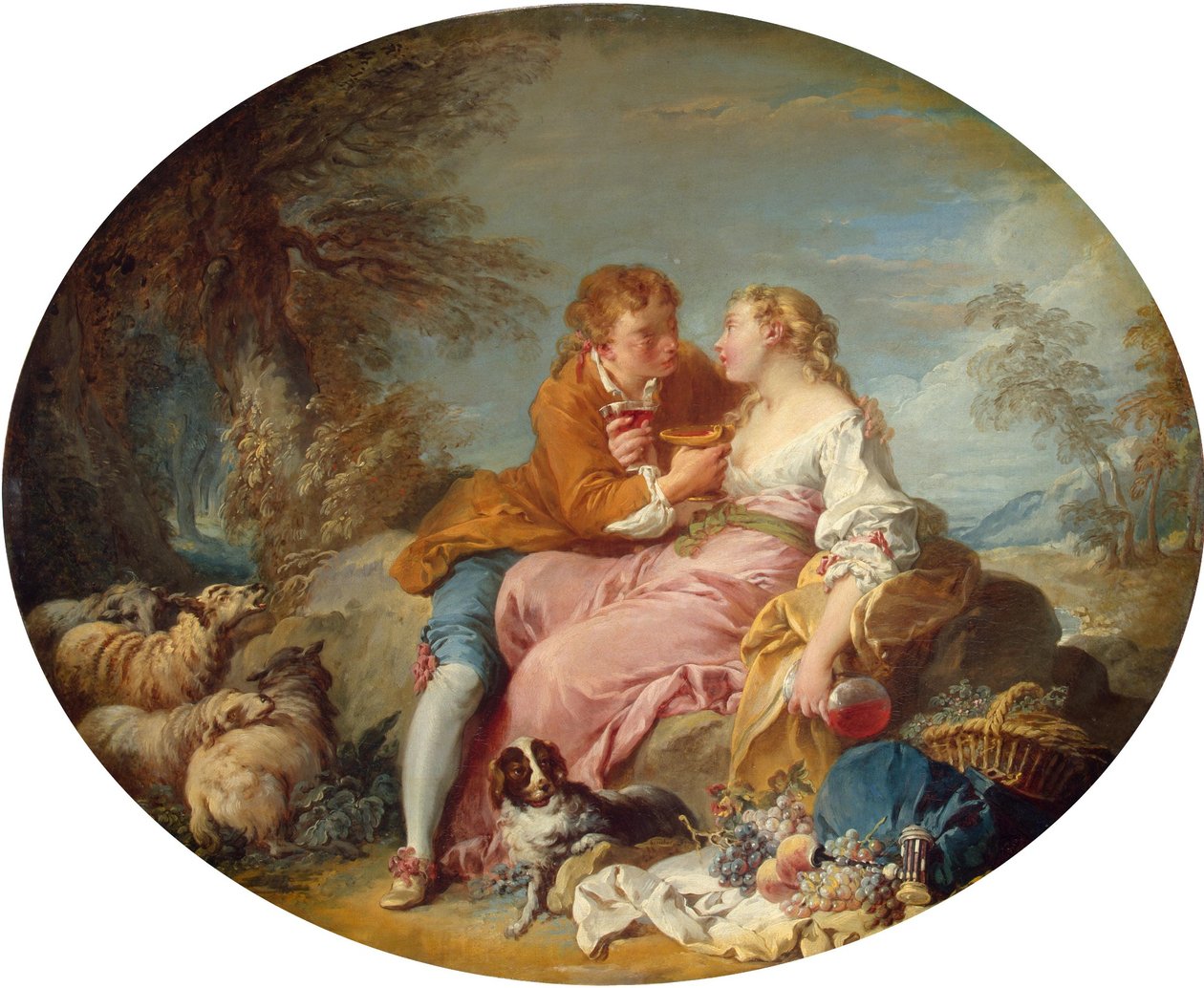 Pastoral Scene by François Boucher