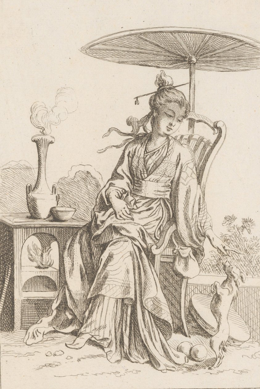 Chinese Lady by François Boucher