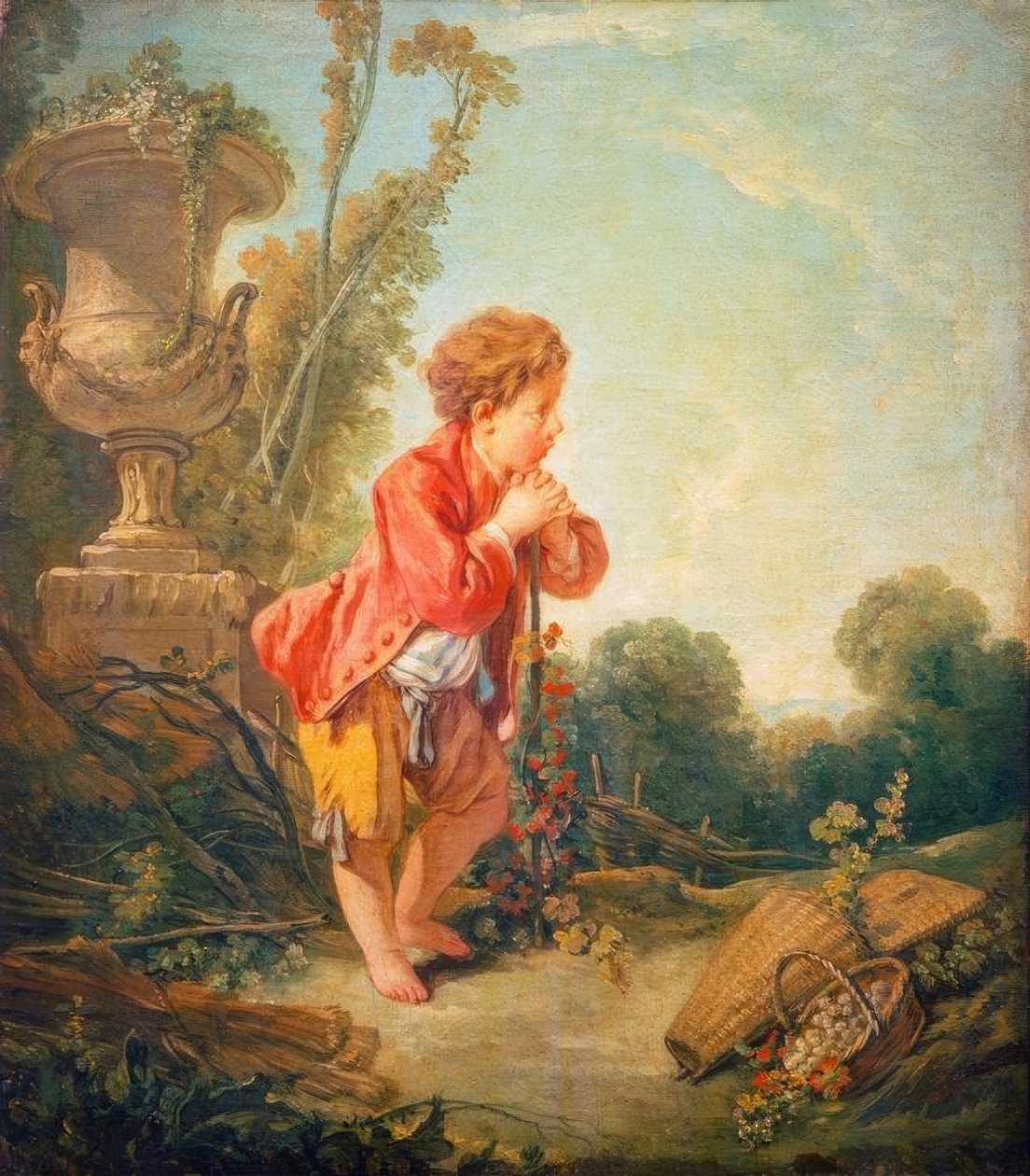The Little Winemaker by François Boucher