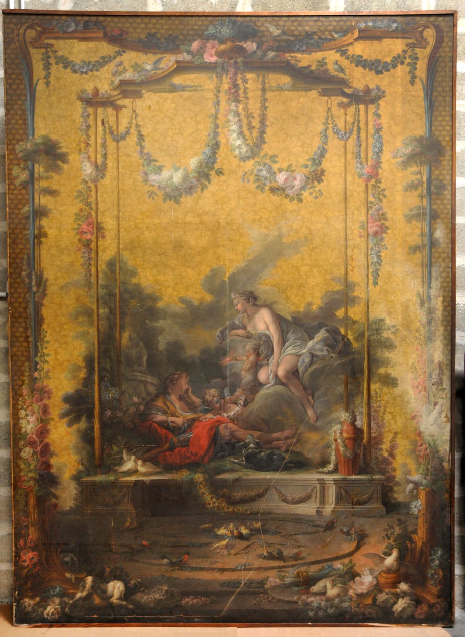 Tapestry Design: Aurora and Cephalus by François Boucher