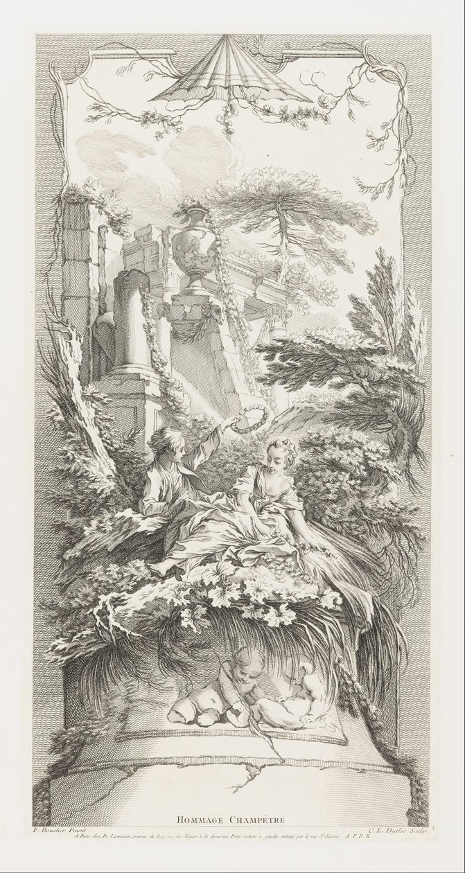 Pastoral in New Concepts for Screens by François Boucher