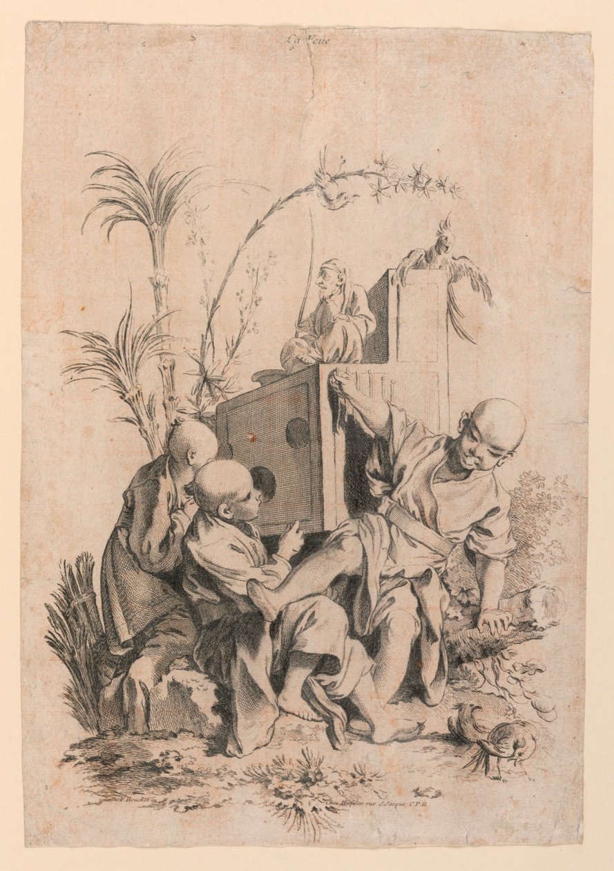 Sight from the Series The Five Senses by François Boucher