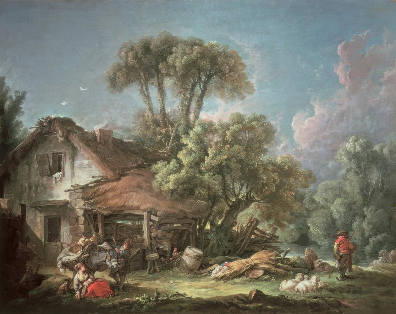 The Morning by François Boucher