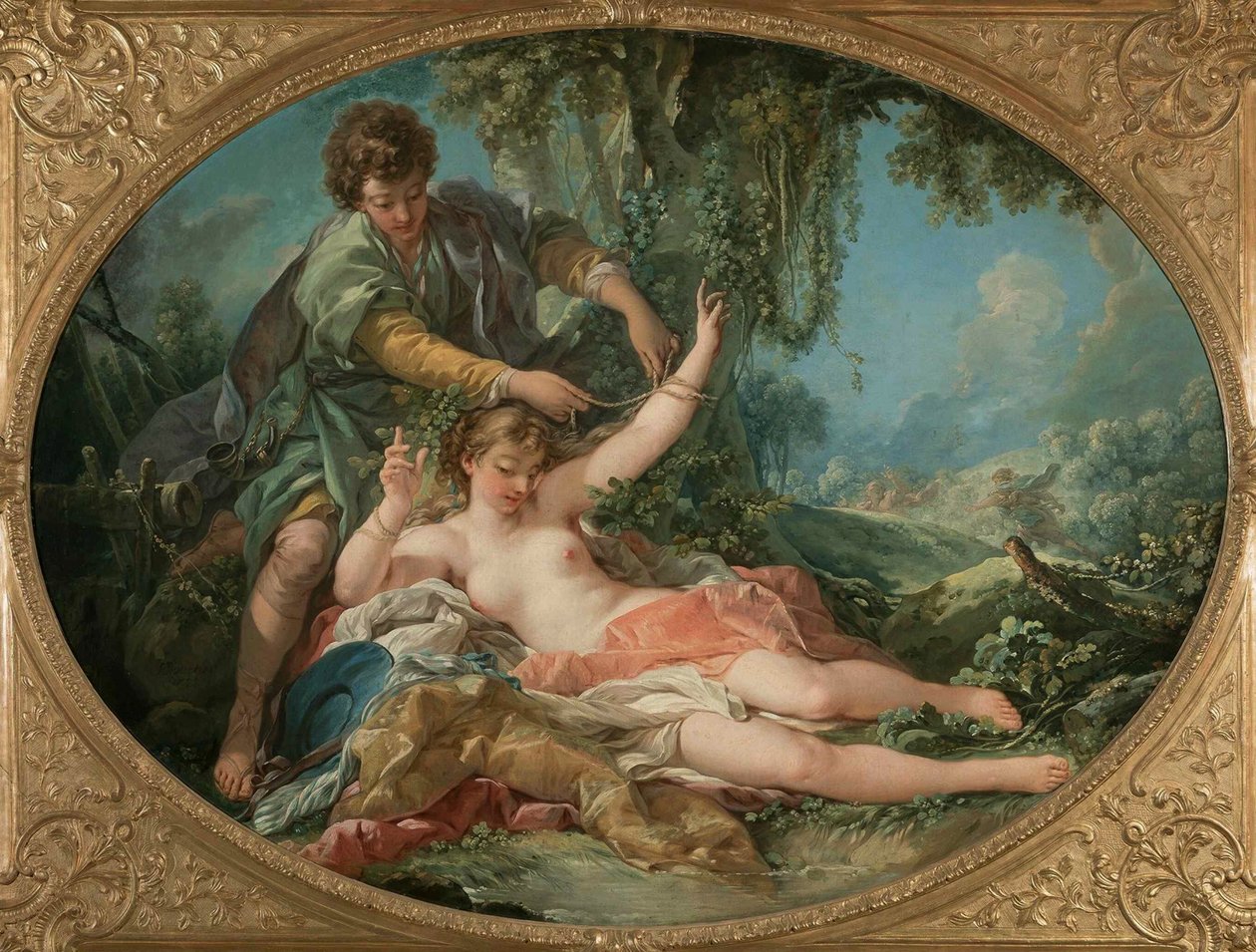 Sylvia Freed by Aminta by François Boucher
