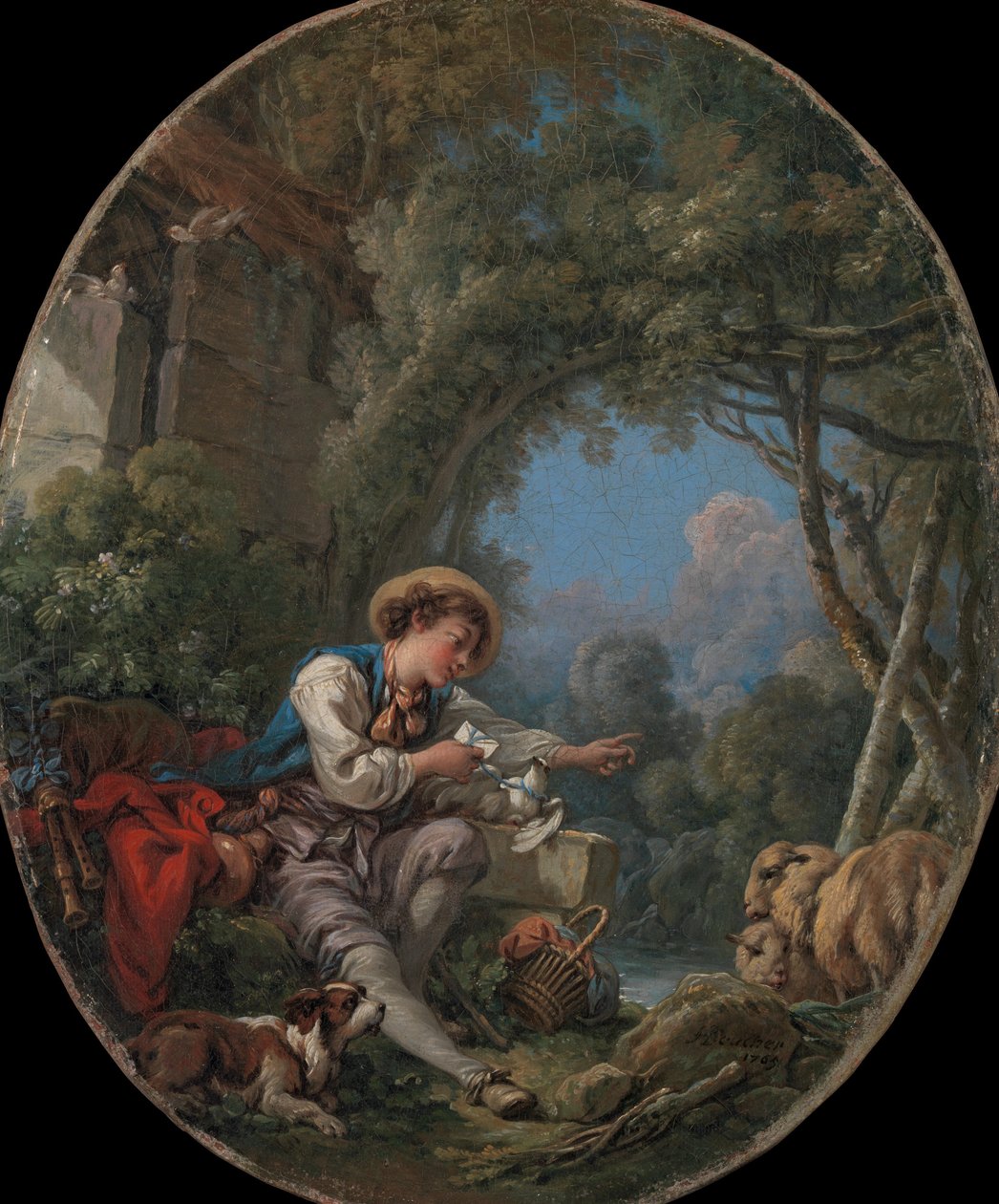 The Dispatch of the Messenger by François Boucher