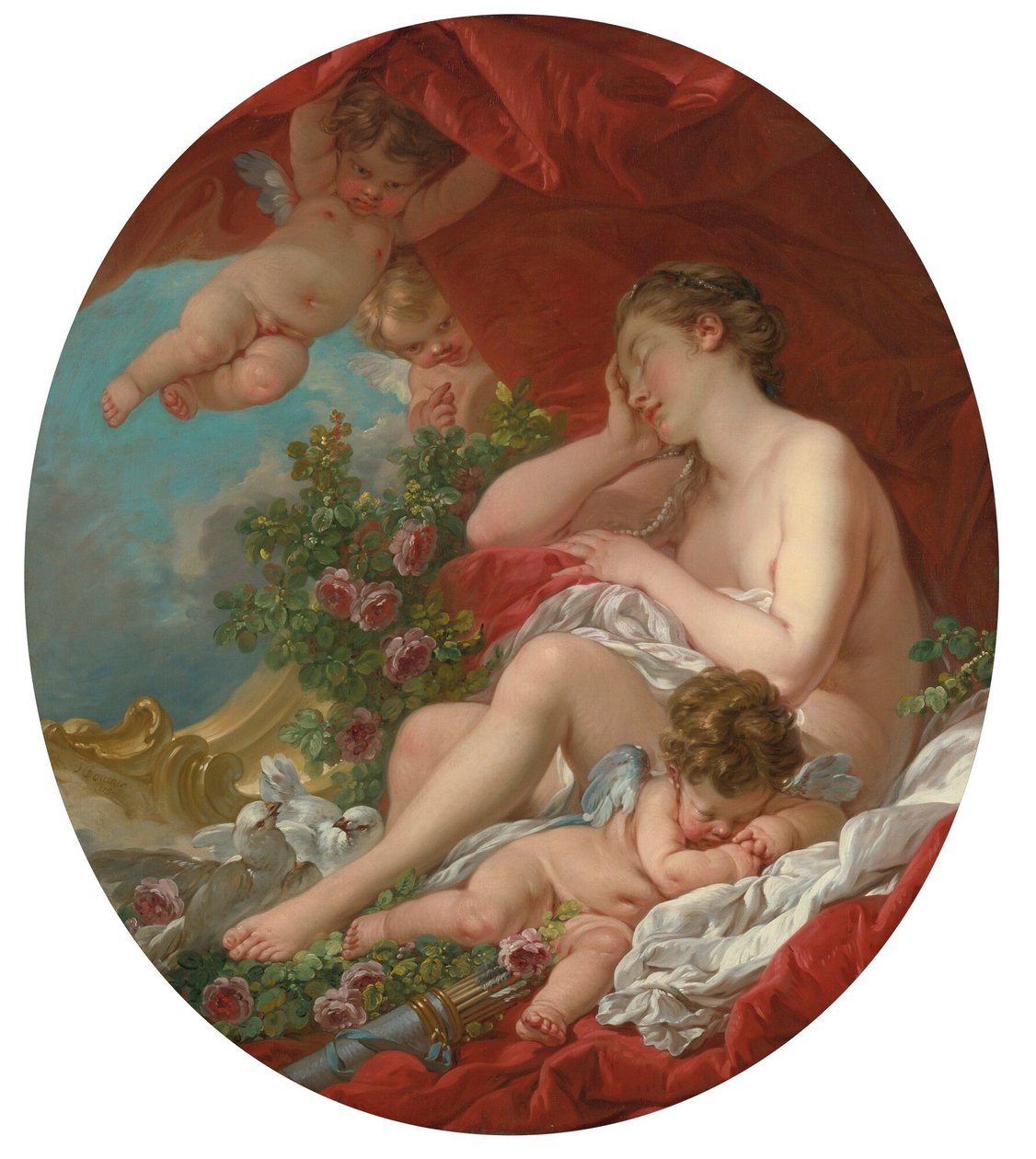 The Sleep of Venus by François Boucher