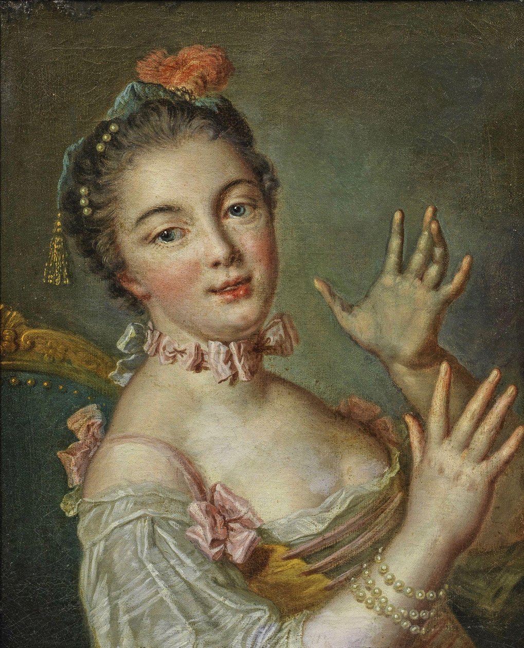 Young Lady by François Boucher