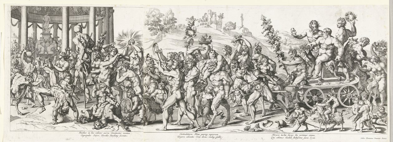 Triumph of Bacchus by François Chauveau (attributed to)