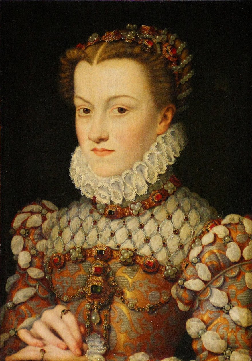 Elisabeth of Austria, Queen of France, ca 1571-1572 by François Clouet