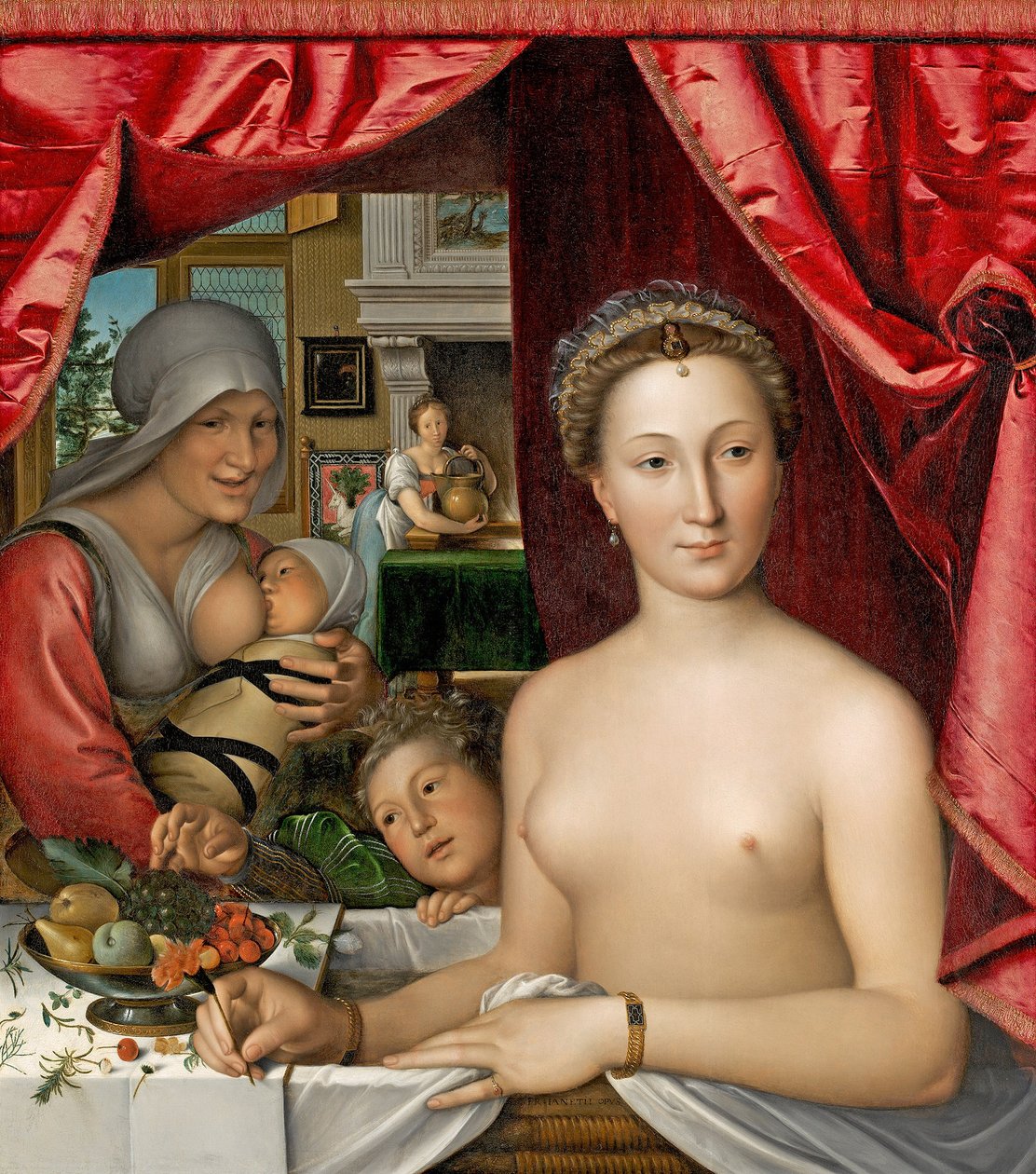A Lady in Her Bath by François Clouet