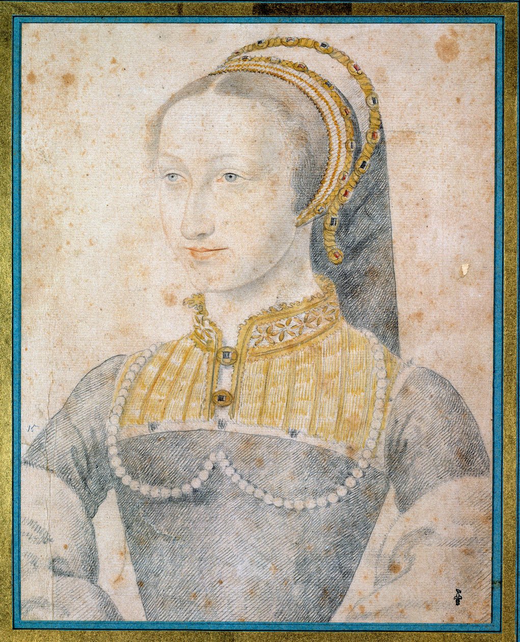 Portrait of Joan of Albret, Queen of Navarre, Mother of Henry IV by François Clouet