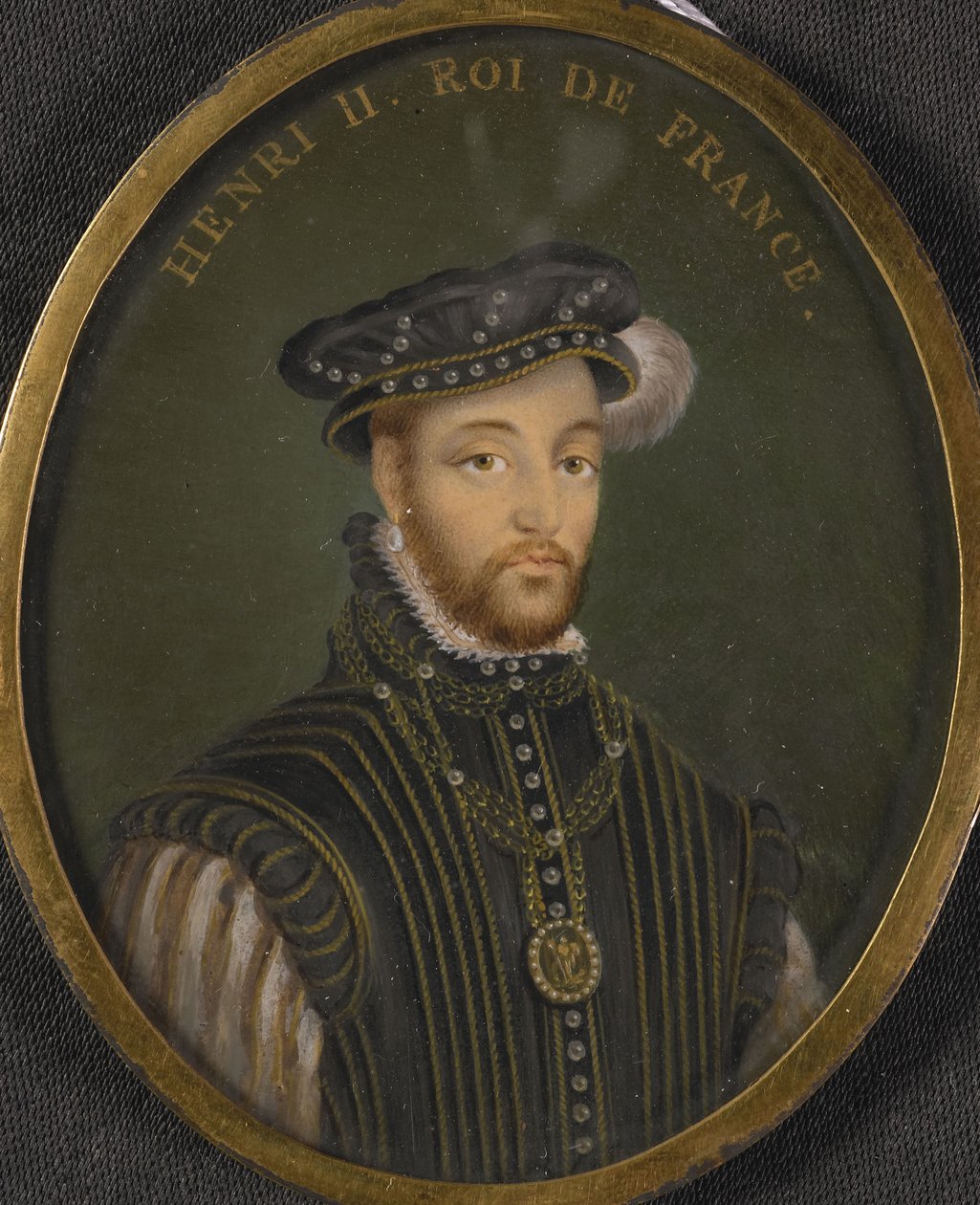 Portrait of King Henry II of France (Copy) by François Clouet